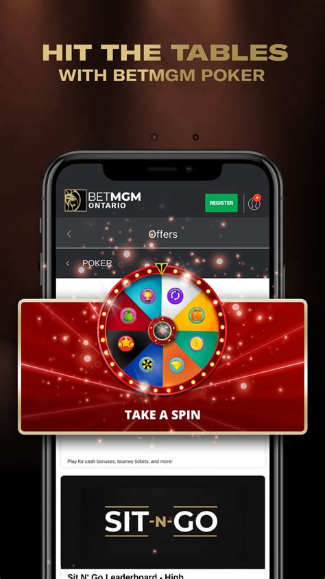 BetMGM Poker App .